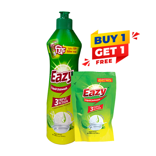 Eazy Liquid Dishwash 500ml with 250ml free