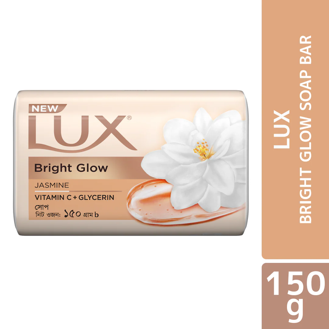 Lux Bright Glow Soap Bar - 150gm