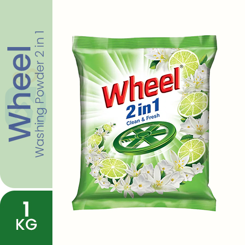 Wheel Washing Powder 2in1 Clean & Fresh 1kg