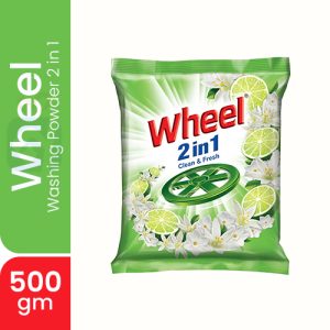 Wheel Washing Powder 2in1 Clean & Fresh 500g