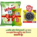 Washing Powder 1kg + 300gm Dishwashing Bar Combo Offer