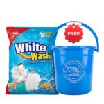 White Wash Detergent Powder 2Kg || ১৫ লিটার বালতি ফ্রি