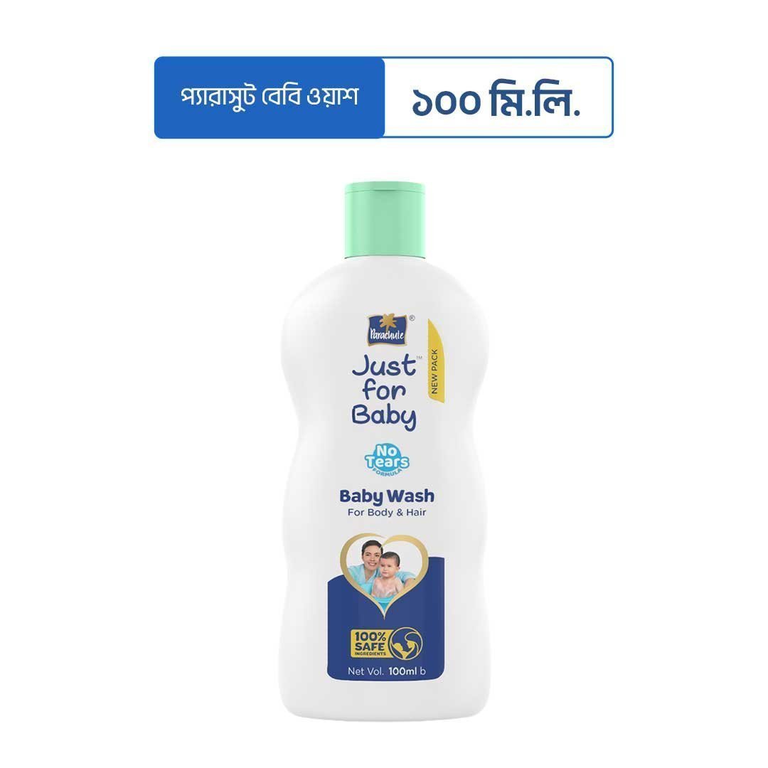 woo_product_9161_6a9e59d4e990c.jpg Parachute Body & Hair Baby Wash 100ml - Image 1
